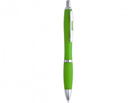 Ручка пластиковая шариковая MERLIN, зеленое яблоко