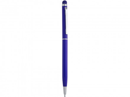 Ручка-стилус металлическая шариковая BAUME, королевский синий