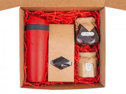 Подарочный набор Tea Cup Superior Honey 2.0, красный