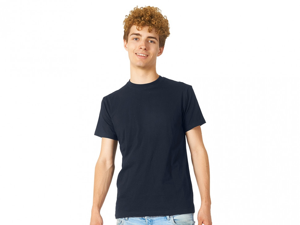 Футболка Heavy Super Club с боковыми швами, мужская, темно-синий