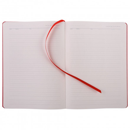 Ежедневник Melange, недатированный, красный