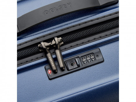 Чемодан 4-х колесный DELSEY, TURENNE 2.0, 91л, темно-синий