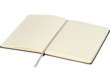 Подарочный набор Falsetto из блокнота формата А5 и ручки, черный