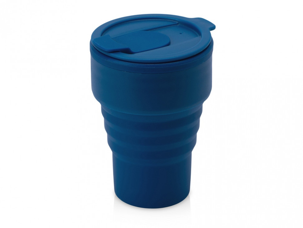 Силиконовый складной стакан GoCup, индиго