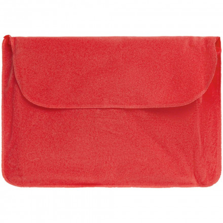 Надувная подушка под шею в чехле Mr. and Mrs. Mouse, красная