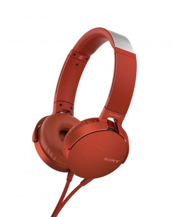 Наушники Sony XB-550, красные