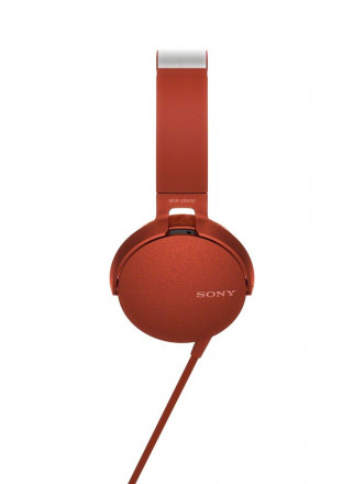 Наушники Sony XB-550, красные
