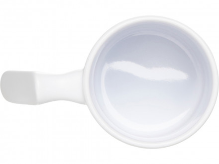 Кружка матовая с прямой ручкой Axio, 360 мл, белый