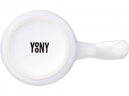 Кружка матовая с прямой ручкой Axio, 360 мл, белый