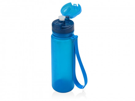 Складная бутылка Твист 500мл, синий