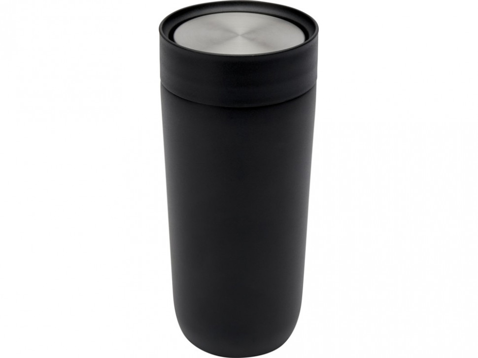 Camden кружка из нержавеющей стали, сертифицированный RCS, 350 м, сплошной черный