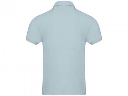 Рубашка поло унисекс Akoya из переработанного махрового материала - Cloud Blue