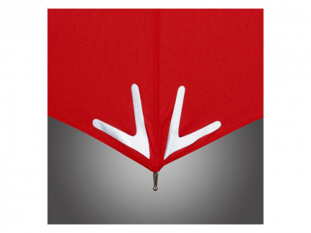 Зонт-трость 7571 Safebrella с фонариком и светоотражающими элементами, полуавтомат, нейви