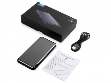 Внешний аккумулятор Forge v.2, металл, 10000mah, серый