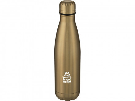 Cove Бутылка из нержавеющей стали объемом 500 мл с вакуумной изоляцией, золотистый