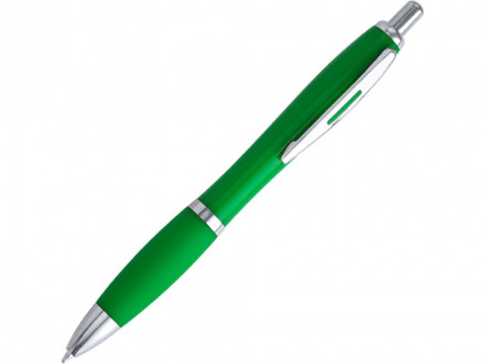 Ручка пластиковая шариковая MERLIN, папоротник