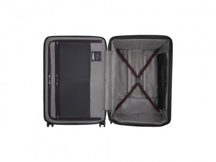 Чемодан VICTORINOX Spectra™ 3.0 Exp. Large Case, чёрный, поликарбонат Sorplas™, 51x32x75 см, 103 л