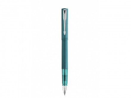 Перьевая ручка Parker Vector XL Teal CT, цвет чернил blue, перо: F, в подарочной упаковке.