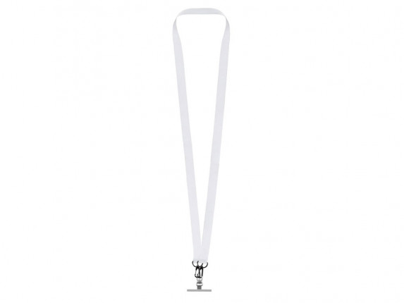 Ланъярд 2 см под сублимацию с 2-мя трендовыми карабинами и металлическим держателем для телефона, черный