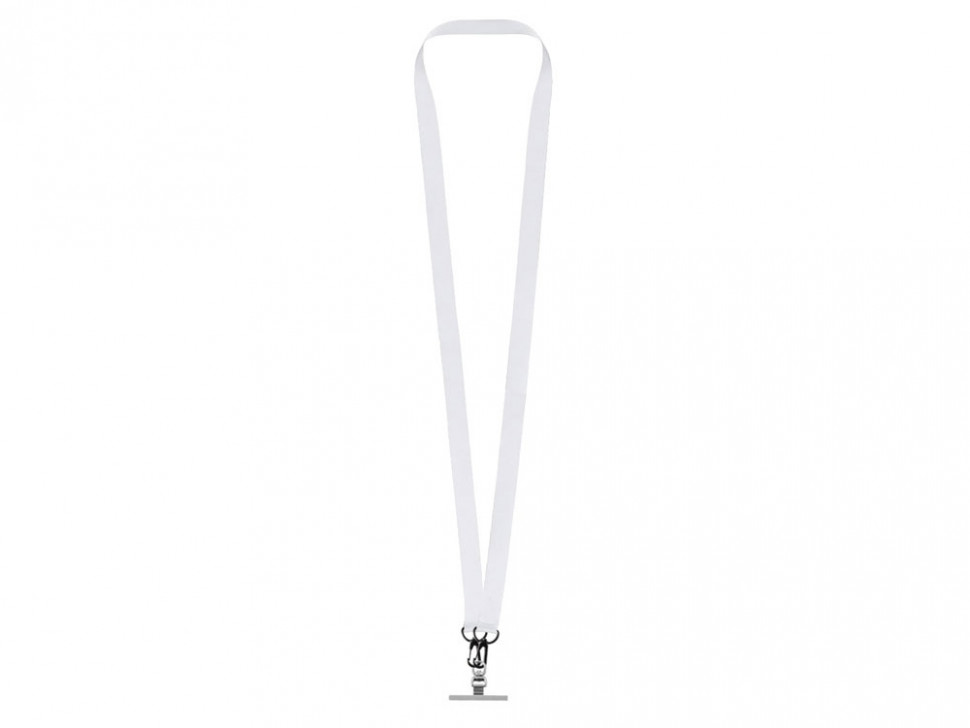 Ланъярд 2 см под сублимацию с 2-мя трендовыми карабинами и металлическим держателем для телефона, черный