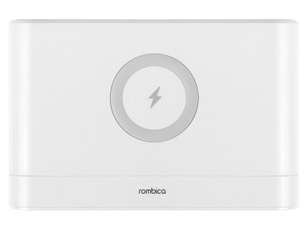Часы с беспроводным зарядным устройством Rombica Timebox 1, белый (P)