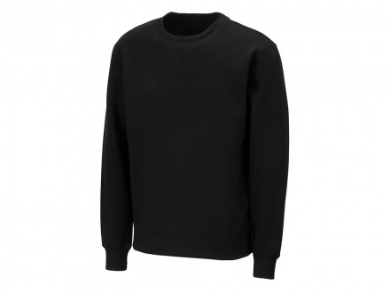 Свитшот оверсайз Lisbon унисекс, черный