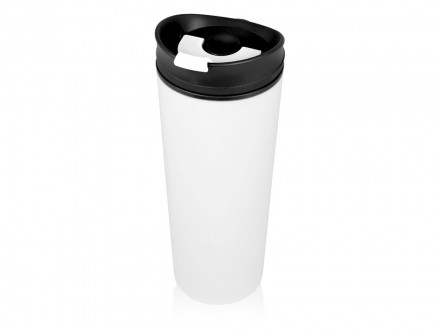 Термокружка Brite 500мл, белый/черный