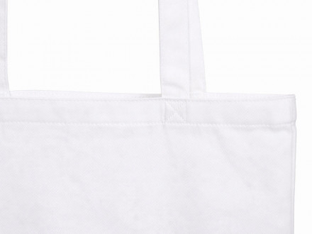 Сумка Кэррими 180 из хлопка, 180 г/м2, белый