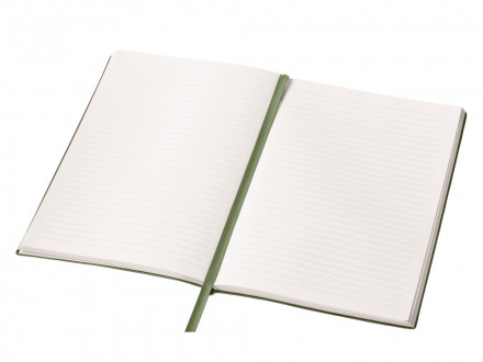 Блокнот А5 Bradbury, гибкая обложка, 80 листов 80 гр/м2 FSC бумага, оливковый