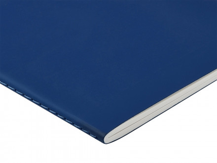 Тетрадь с каменной бумагой А5 Carrara 40 л., линейка, синий