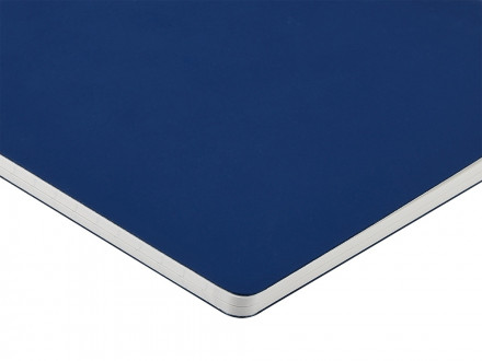 Тетрадь с каменной бумагой А5 Carrara 40 л., линейка, синий