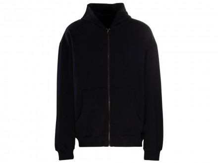 Толстовка оверсайз с капюшоном на молнии Monaco, темно-синий