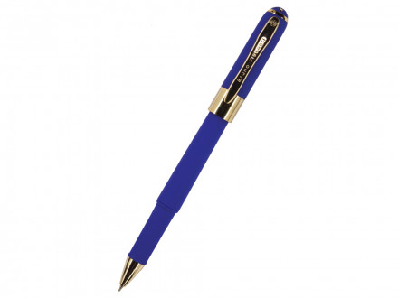 Ручка пластиковая шариковая Monaco, 0,5мм, синие чернила, сине-фиолетовый