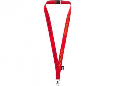 Ремешок Tom с фастексом, изготовленный из переработанного ПЭТ, красный