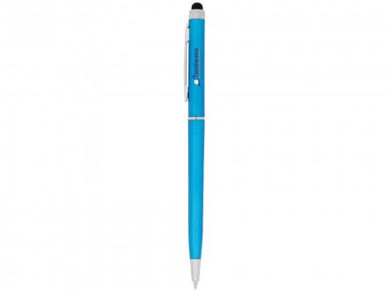 Ручка пластиковая шариковая Valeria, ярко-синий