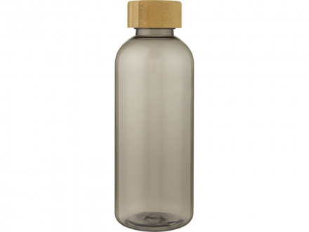 Ziggs спортивная бутылка из переработанного пластика объемом 650 мл, transparent charcoal