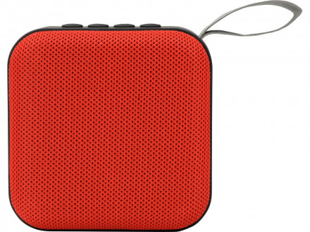 Портативная колонка Otto, красный/черный (Р)