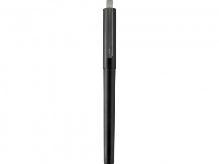 Гелевая ручка Mauna из переработанного PET-пластика, черный