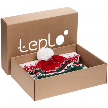 Набор Happy View, красный с зеленым