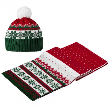 Набор Happy View, красный с зеленым