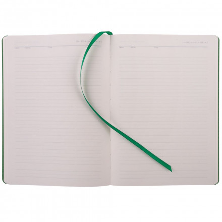Ежедневник Melange, недатированный, зеленый