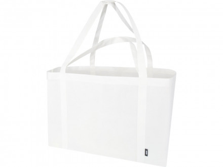 Jumbo эко-сумка очень большого размера из нетканого материала, объемом 65 л, белый