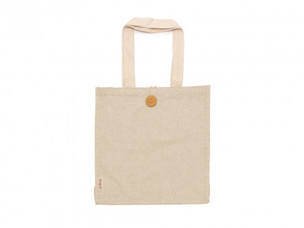 Сумка Barmer из переработанного хлопка на пуговице, натуральный