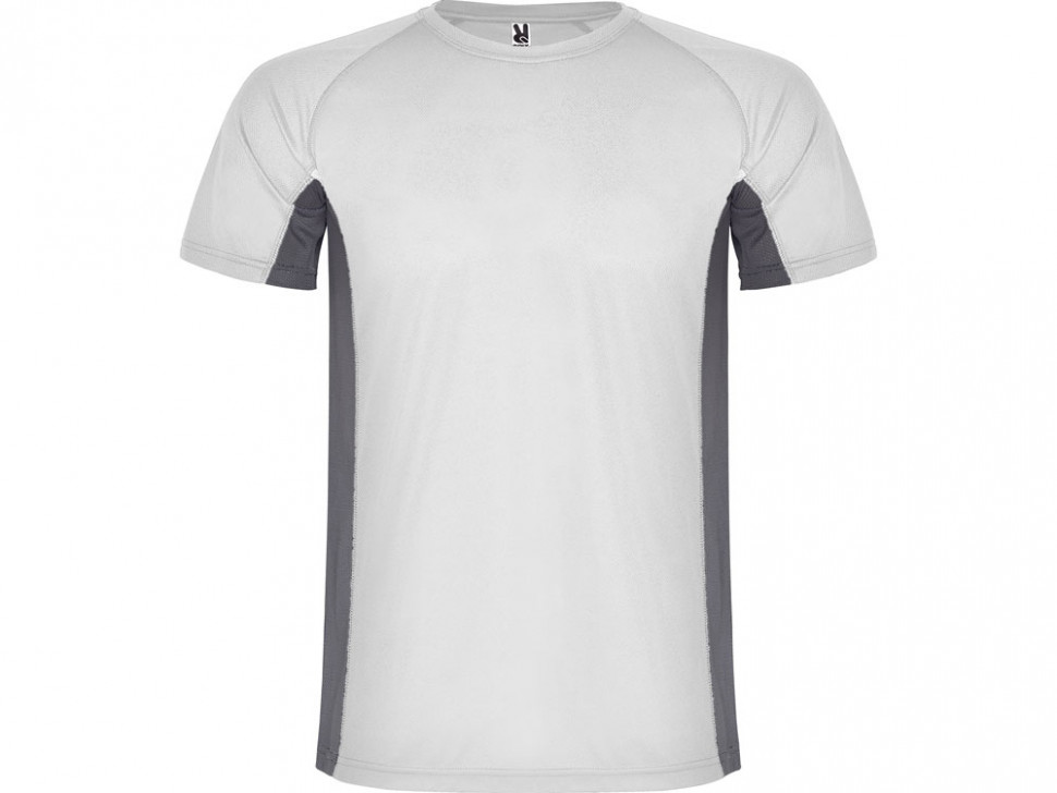 Спортивная футболка Shanghai детская, белый/графитовый