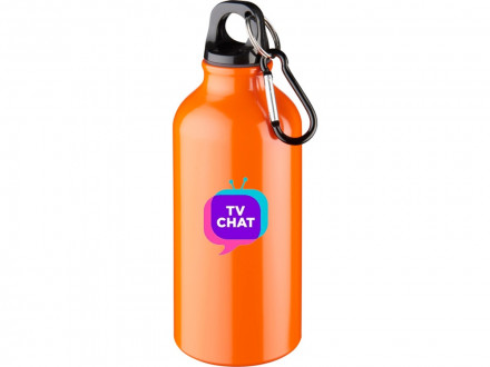 Бутылка Oregon с карабином 400мл, оранжевый (Р)