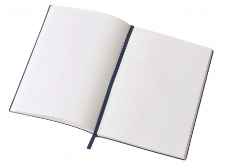 Блокнот А5 Bradbury, гибкая обложка, 80 листов 80 гр/м2 FSC бумага, темно-синий