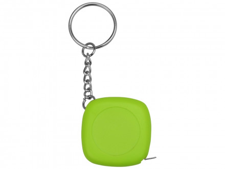 Брелок-рулетка 1м Block, зеленое яблоко
