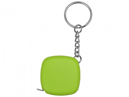 Брелок-рулетка 1м Block, зеленое яблоко