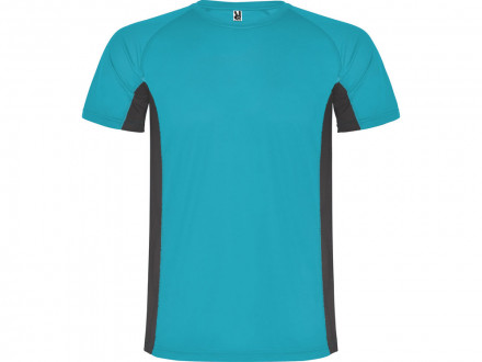 Спортивная футболка Shanghai мужская, бирюзовый/графитовый