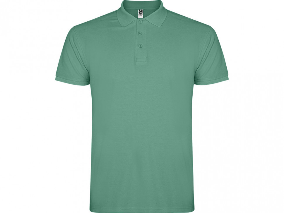 Рубашка поло Star мужская, темный ментол